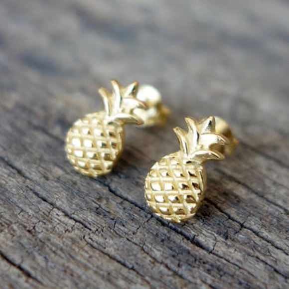 Jewelry - ✨ gold pineapple stud earrings  ✨